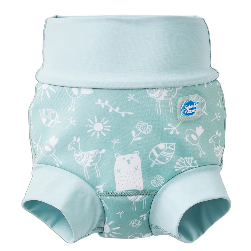 NWT Splash About Happy Nappy Swim Bottoms reusable swim diaper M 3-6 Months